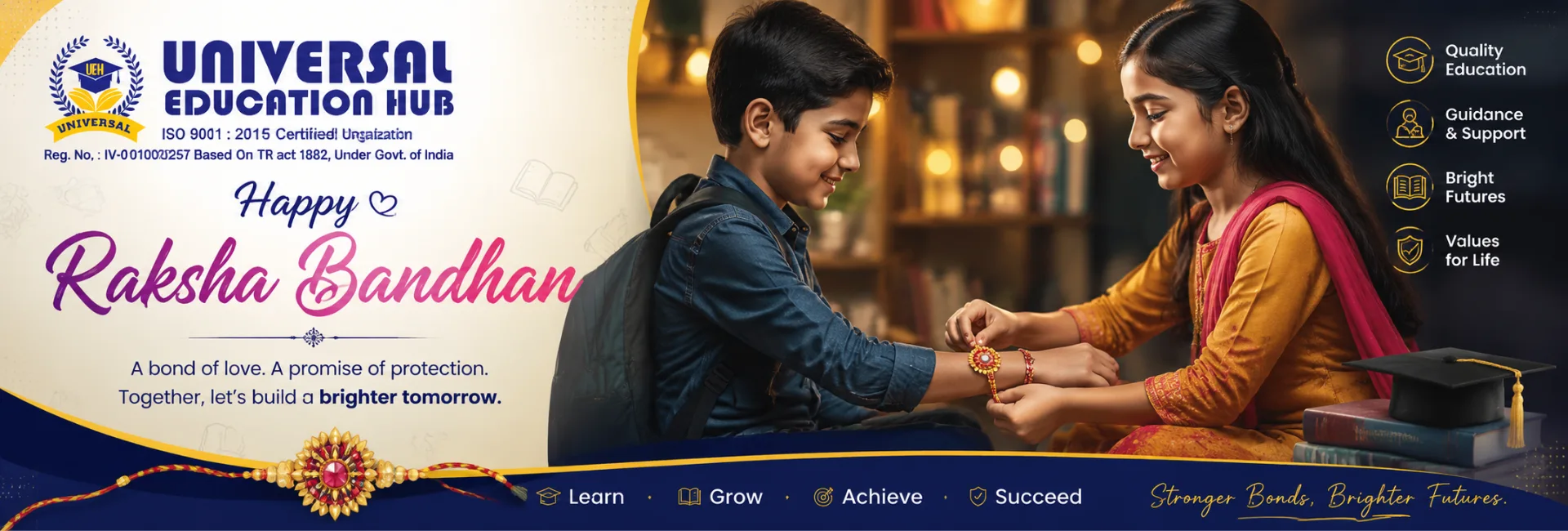 UEH Raksha Bandhan Hero Banner 2026